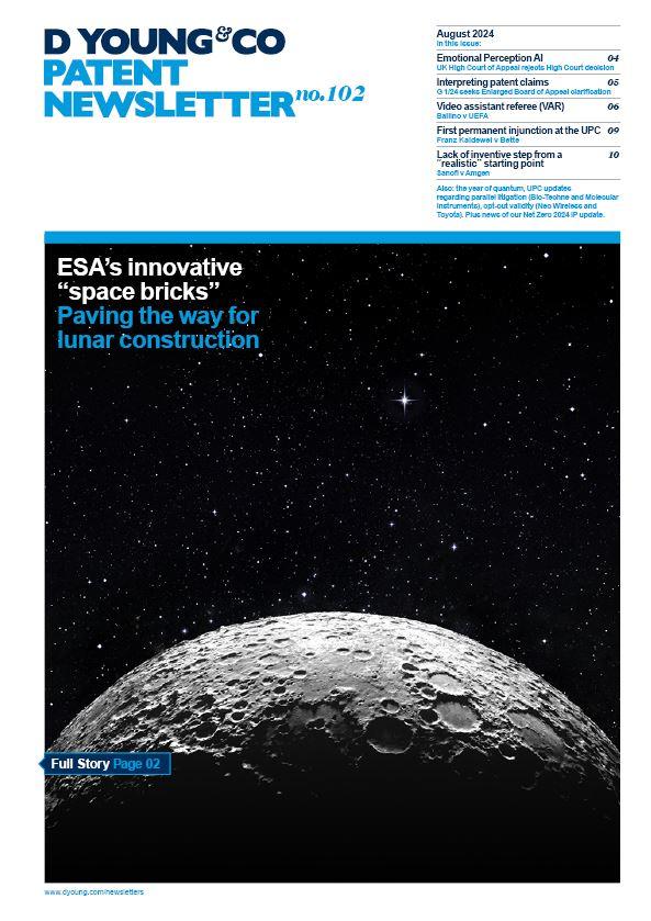 Patent newsletter Latest edition