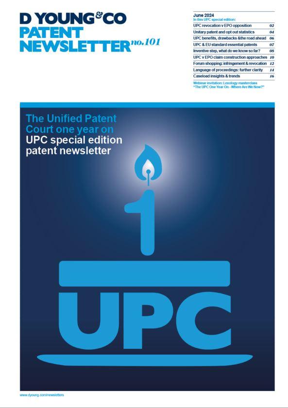 Patent newsletter Latest edition